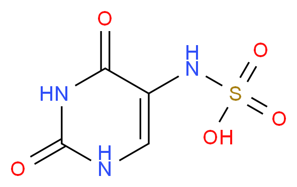 SULFAMINOURACIL_分子结构_CAS_5435-16-5)