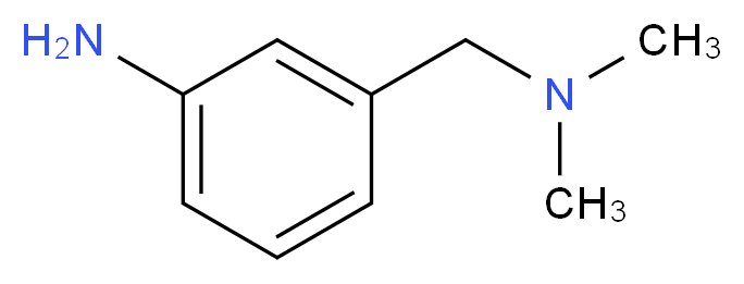 3-[(dimethylamino)methyl]aniline_分子结构_CAS_27958-77-6