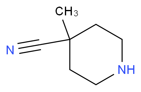 4-methyl-4-piperidinecarbonitrile_分子结构_CAS_948988-53-2)