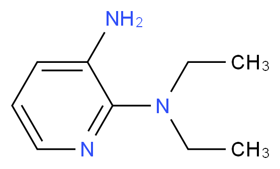 N2,N2-Diethyl-2,3-pyridinediamine_分子结构_CAS_)