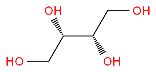 D-Treitol_分子结构_CAS_)