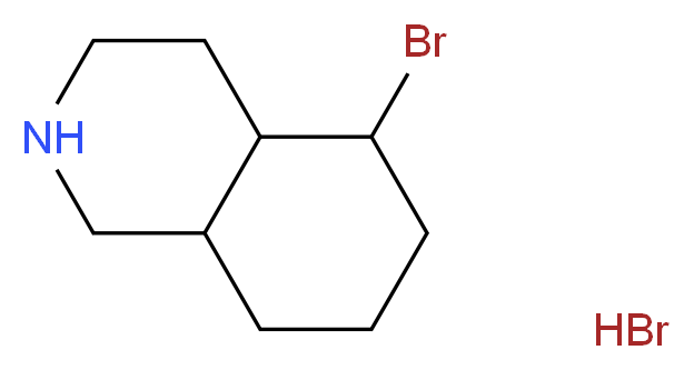 5-bromoperhydroisoquinoline hydrobromide_分子结构_CAS_)