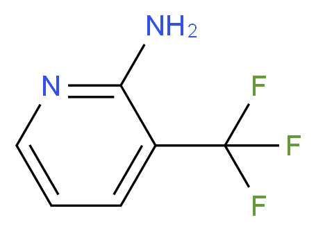 3-(trifluoromethyl)pyridin-2-amine_分子结构_CAS_183610-70-0