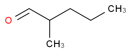 2-methylpentanal_分子结构_CAS_123-15-9