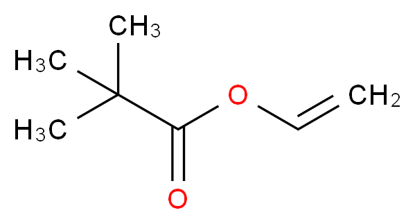 新戊酸乙烯酯_分子结构_CAS_3377-92-2)