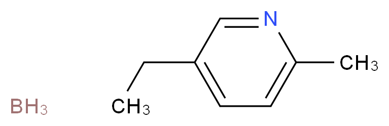 5-ethyl-2-methylpyridine borane_分子结构_CAS_1014979-56-6