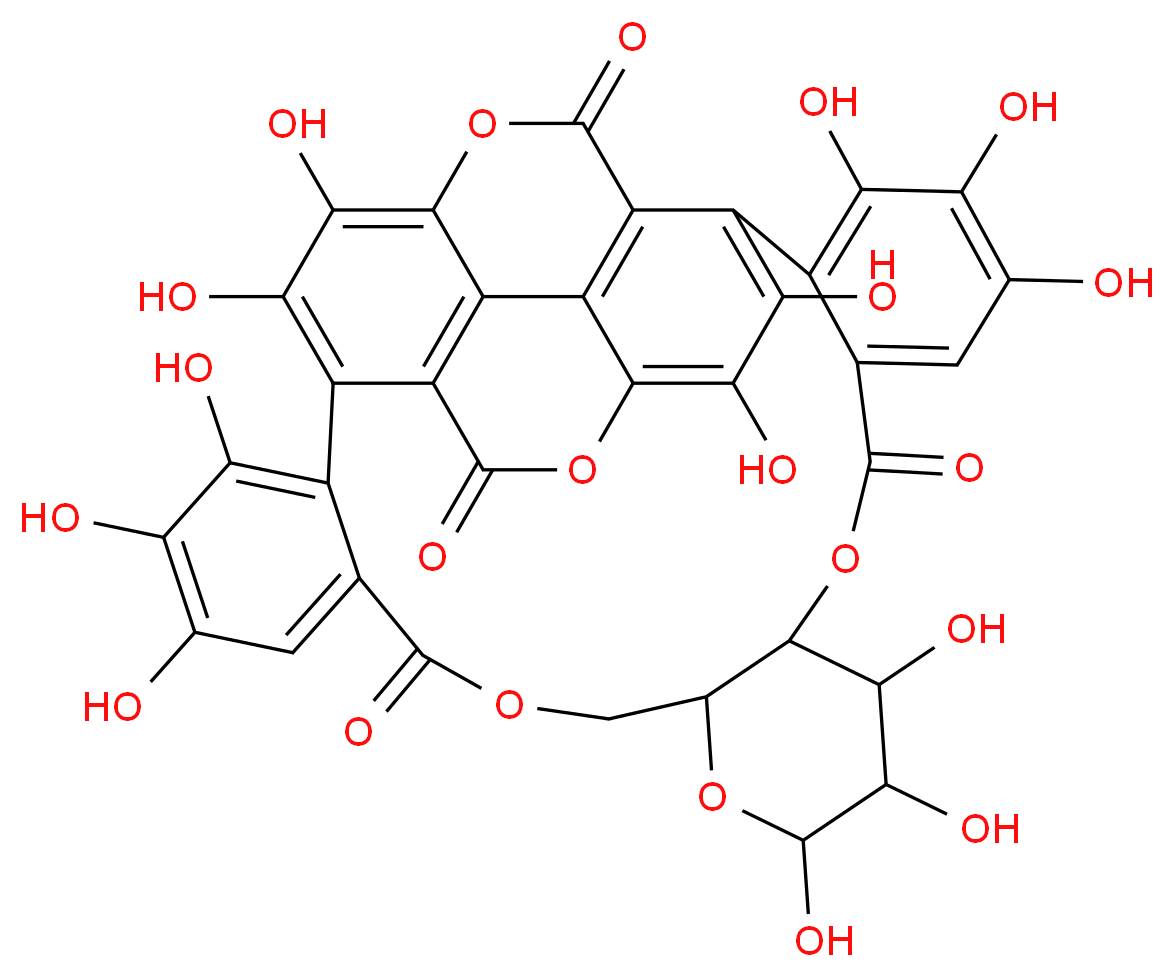 Punicalin_分子结构_CAS_65995-64-4)