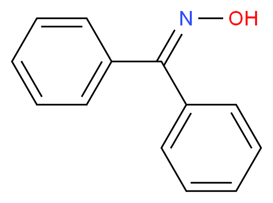 N-(diphenylmethylidene)hydroxylamine_分子结构_CAS_574-66-3