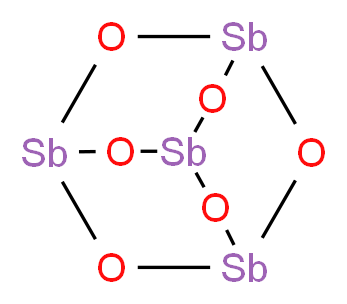 CAS_1309-64-4 molecular structure