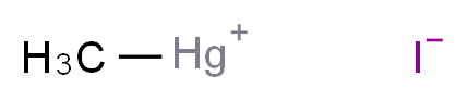 methylmercuryylium iodide_分子结构_CAS_143-36-2