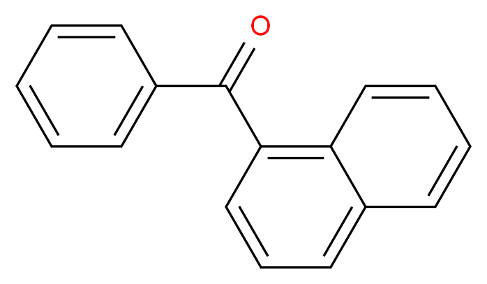 &alpha;-BENZOYLNAPHTHALENE_分子结构_CAS_)