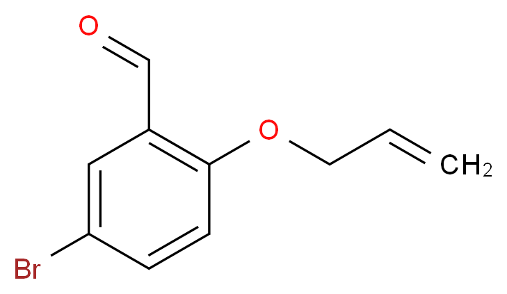 2-(allyloxy)-5-bromobenzaldehyde_分子结构_CAS_40359-62-4)