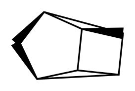 (1R,2R,4R,5S,6S,7S)-tetracyclo[3.2.0.0<sup>2</sup>,<sup>7</sup>.0<sup>4</sup>,<sup>6</sup>]heptane_分子结构_CAS_278-06-8