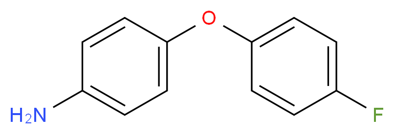 4-(4-氟苯氧基)苯胺_分子结构_CAS_36160-82-4)