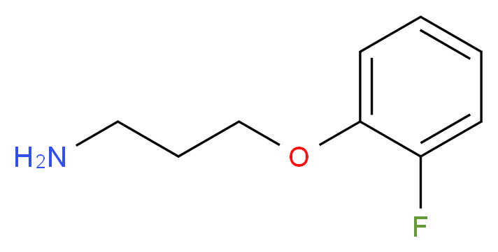 3-(2-fluorophenoxy)propan-1-amine_分子结构_CAS_116735-67-2)