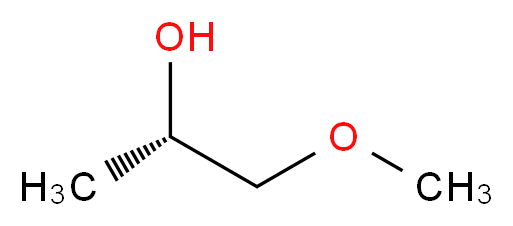 (2S)-1-methoxypropan-2-ol_分子结构_CAS_26550-55-0