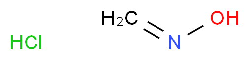 N-methylidenehydroxylamine hydrochloride_分子结构_CAS_3473-11-8