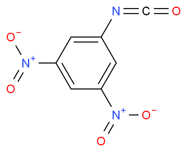 1-isocyanato-3,5-dinitrobenzene_分子结构_CAS_59776-60-2