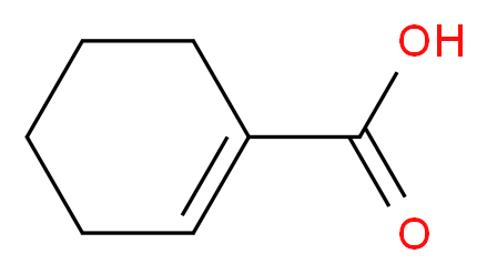 cyclohex-1-ene-1-carboxylic acid_分子结构_CAS_636-82-8