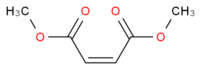 1,4-dimethyl (2Z)-but-2-enedioate_分子结构_CAS_624-48-6