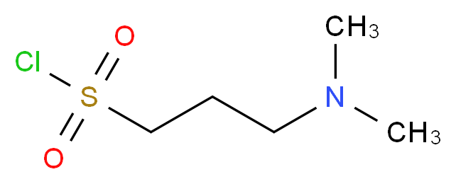 3-(dimethylamino)propane-1-sulfonyl chloride_分子结构_CAS_273380-48-6)