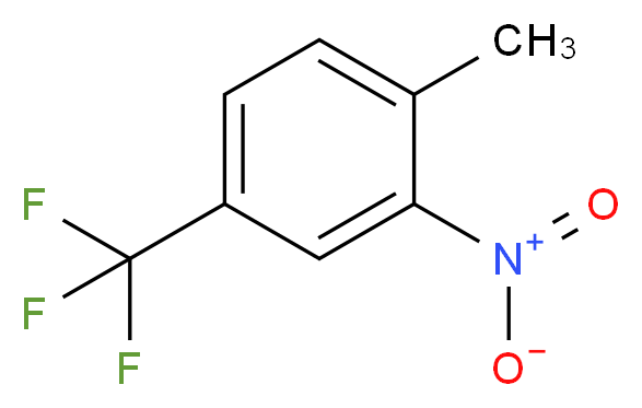 2-Nitro-4-(trifluoromethyl)toluene_分子结构_CAS_65754-26-9)