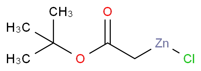 tert-butyl 2-(chlorozincio)acetate_分子结构_CAS_321745-86-2