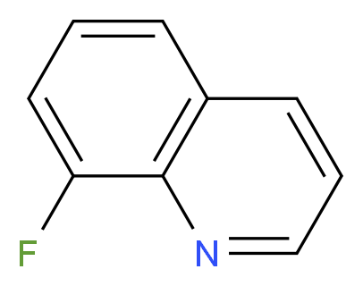 8-fluoroquinoline_分子结构_CAS_394-68-3