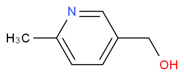 (6-methylpyridin-3-yl)methanol_分子结构_CAS_)