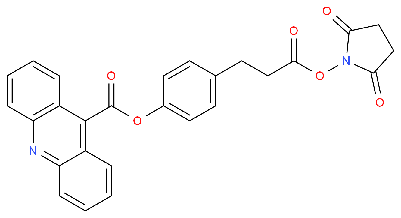 Desmethyl Acridinium C2 NHS Ester_分子结构_CAS_87198-87-6)