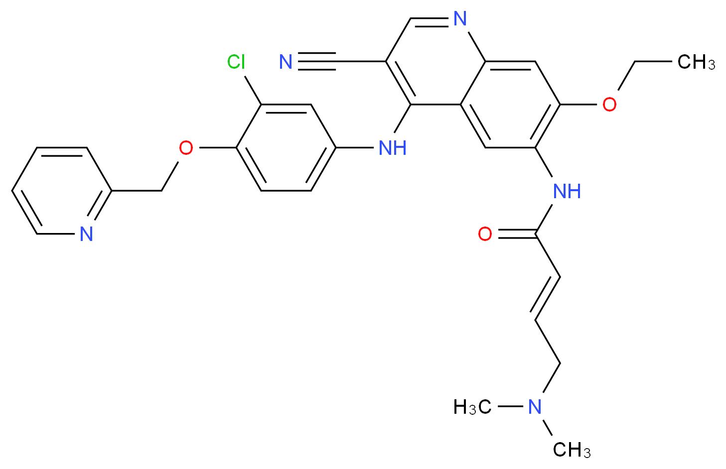 Neratinib_分子结构_CAS_698387-09-6)