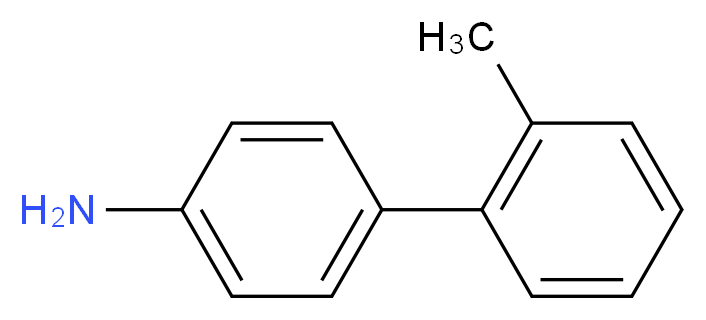 (2'-methylbiphenyl-4-yl)amine_分子结构_CAS_1204-41-7)