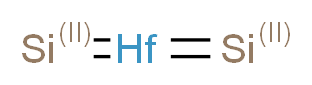 (λ<sup>2</sup>-silanylidenehafniumylidene)-λ<sup>2</sup>-silanylidene_分子结构_CAS_12401-56-8