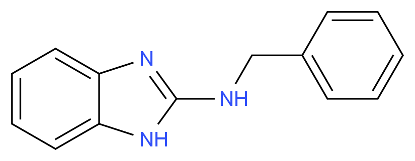 (1H-Benzoimidazol-2-yl)-benzyl-amine_分子结构_CAS_27185-21-3)