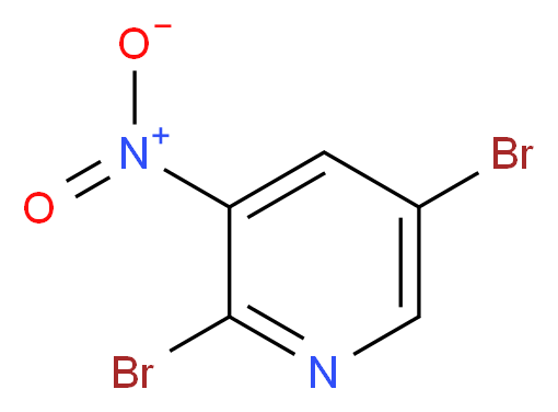 2,5-Dibromo-3-nitropyridine_分子结构_CAS_15862-37-0)