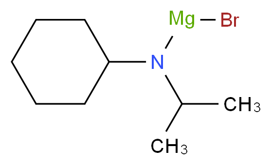 异丙基环己酰胺基溴化镁 溶液_分子结构_CAS_100207-82-7)