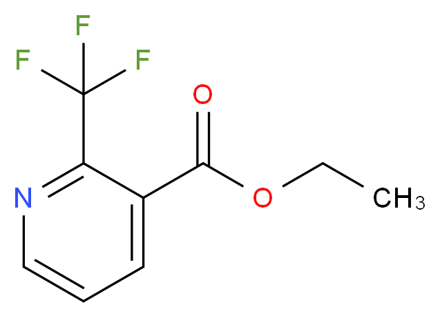 Ethyl 2-(trifluoromethyl)nicotinate_分子结构_CAS_)