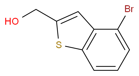 (4-bromo-1-benzothiophen-2-yl)methanol_分子结构_CAS_93103-83-4