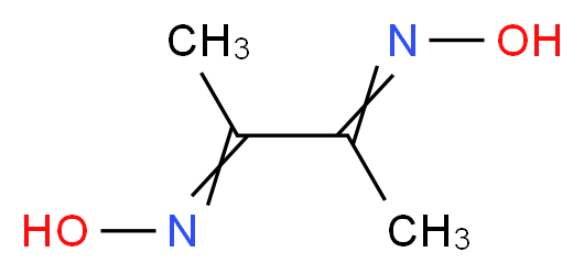 Biacetyl dioxime_分子结构_CAS_95-45-4)