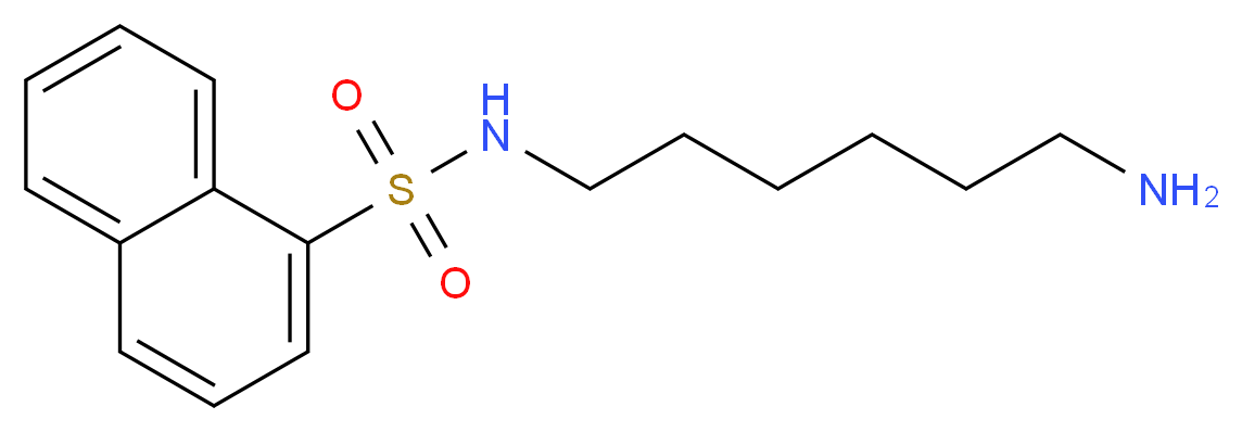 N-(6-AMINOHEXYL)-1-NAPHTHALENESULFONAMIDE_分子结构_CAS_61714-25-8)