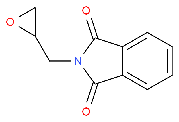 2-(oxiran-2-ylmethyl)-1H-isoindole-1,3(2H)-dione_分子结构_CAS_5455-98-1)