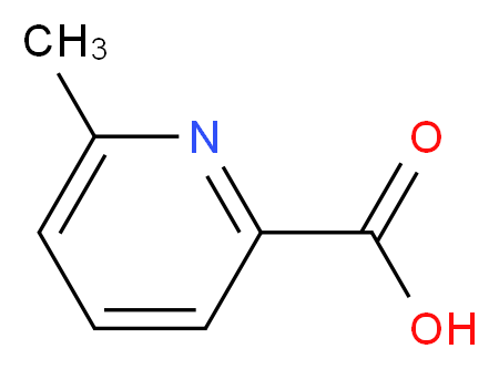 6-methylpyridine-2-carboxylic acid_分子结构_CAS_934-60-1