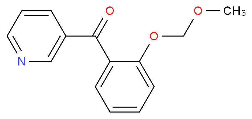 3-[2-(methoxymethoxy)benzoyl]pyridine_分子结构_CAS_474534-40-2