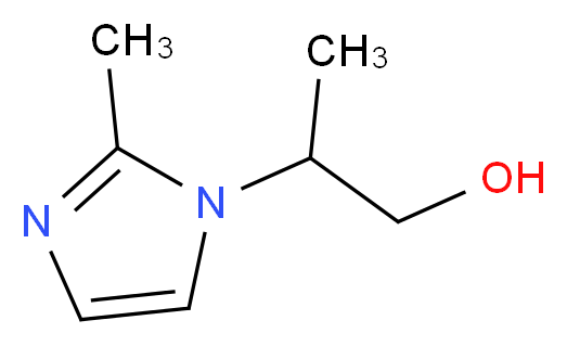 2-(2-methyl-1H-imidazol-1-yl)-1-propanol_分子结构_CAS_97801-05-3)