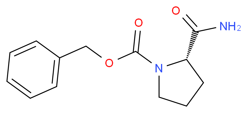 Z-L-脯氨酰胺_分子结构_CAS_34079-31-7)