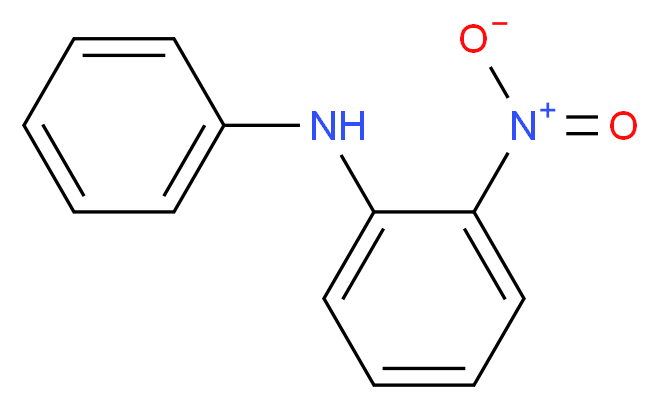 2-nitro-N-phenylaniline_分子结构_CAS_119-75-5