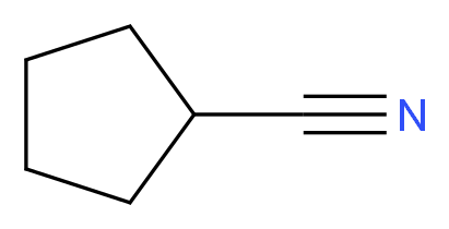 cyclopentanecarbonitrile_分子结构_CAS_4254-02-8)