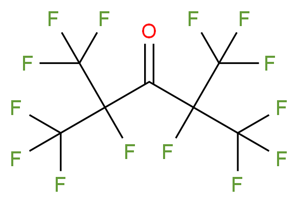 双(七氟异丙基)酮_分子结构_CAS_813-44-5)