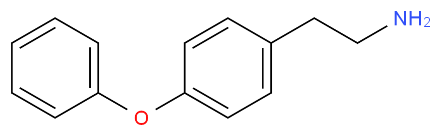 2-(4-phenoxyphenyl)ethan-1-amine_分子结构_CAS_118468-18-1