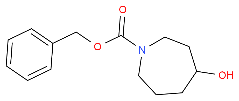 Benzyl 4-hydroxyazepane-1-carboxylate_分子结构_CAS_648418-25-1)